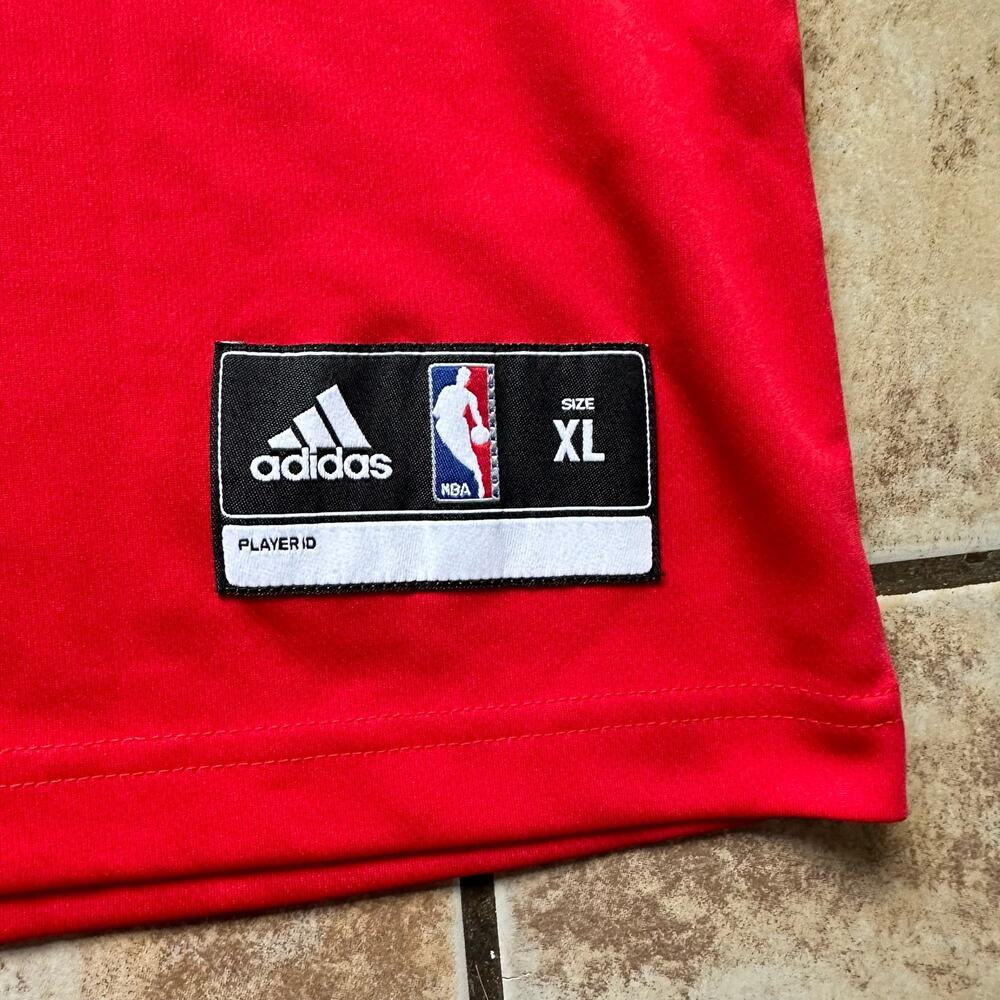 Adidas Houston Rockets James Harden Red Jersey #13 Size‎ XLarge NBA Basketball - Picture 2 of 7